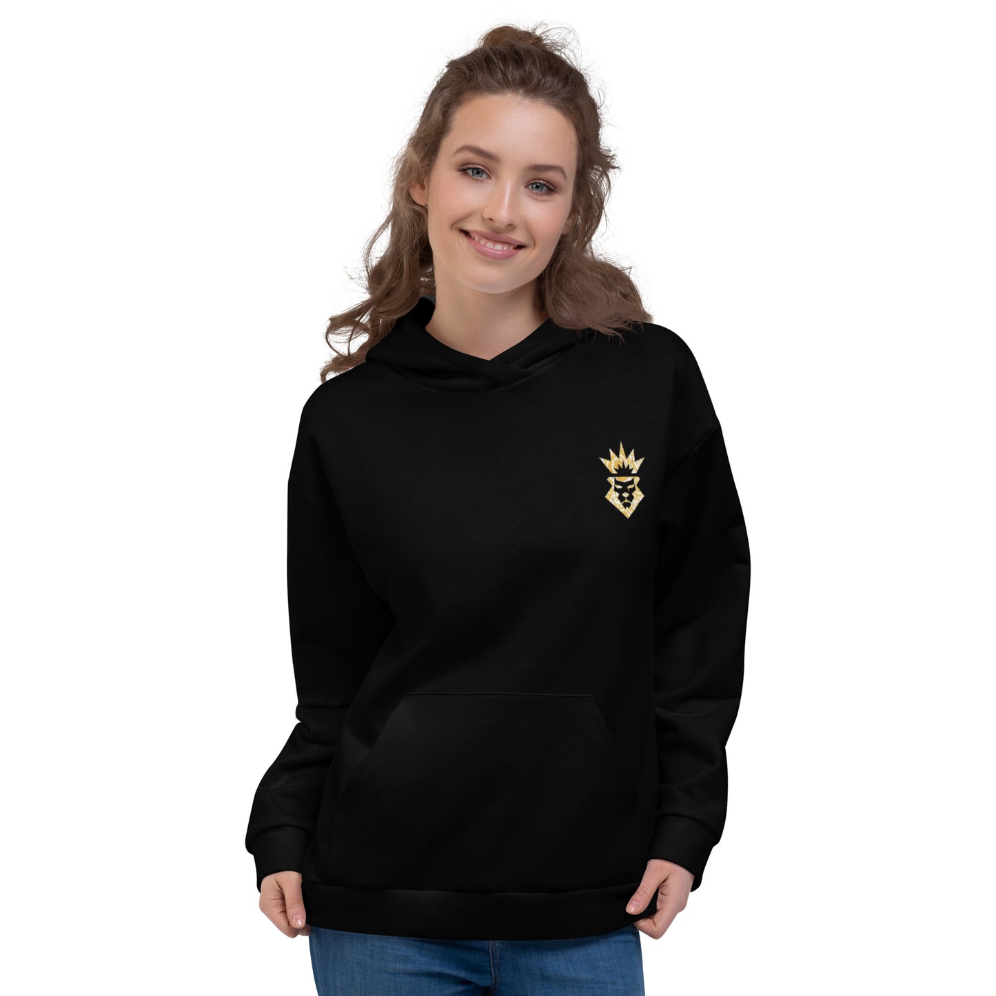 NEGUS Hoodie Dames C0 [zwart/goud]