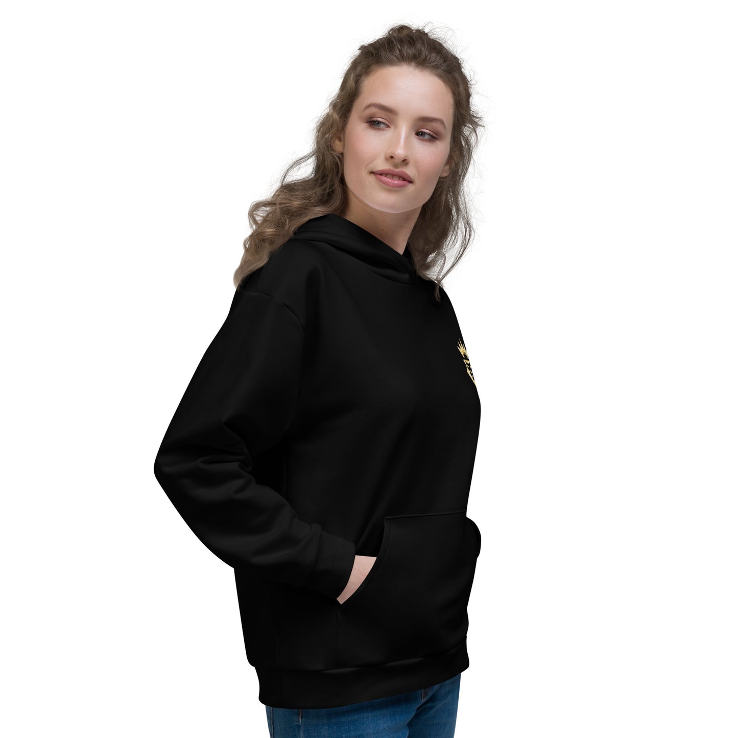 NEGUS Hoodie Dames C0 [zwart/goud]