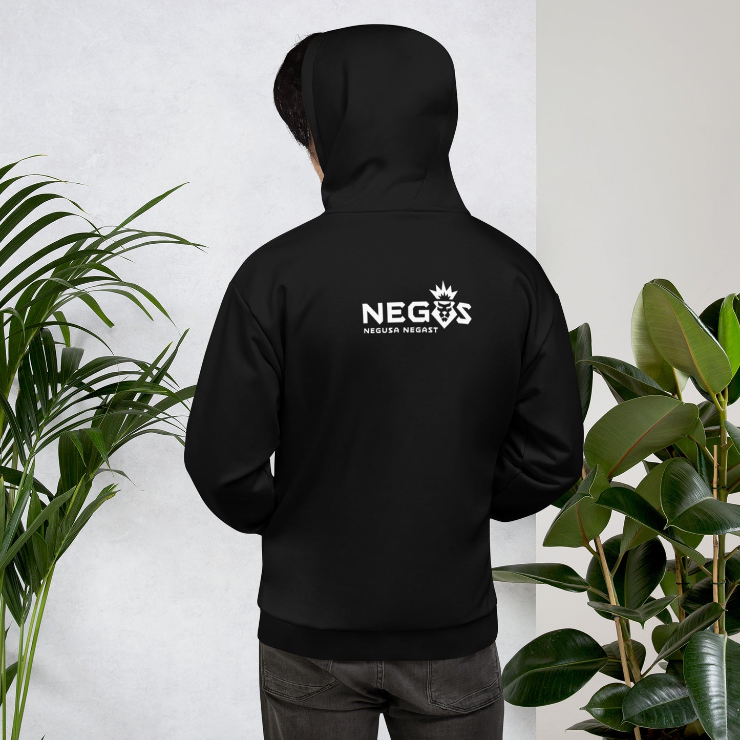 NEGUS Hoodie Heren C0 [zwart]