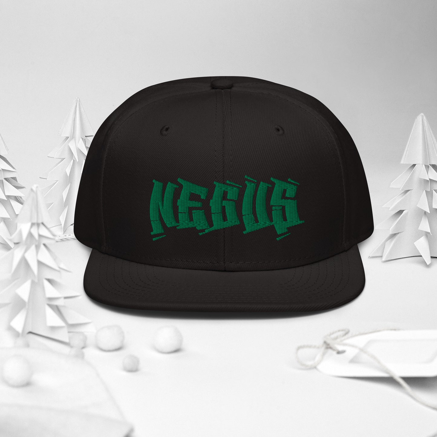 NEGUS Snapback Hat C0 [black/green]