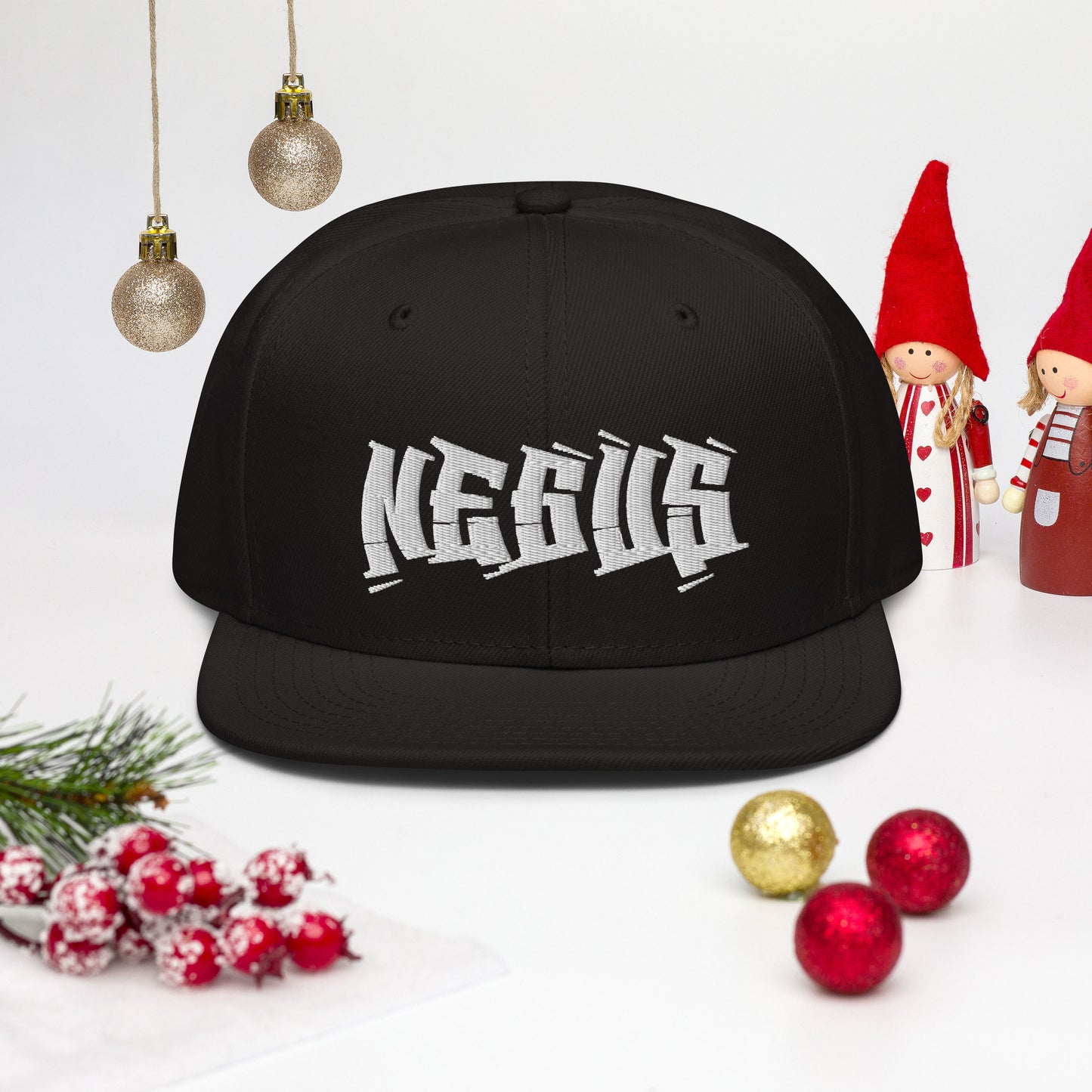 NEGUS Snapback Hat C0 [black/white]