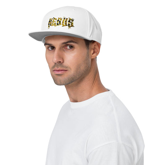 NEGUS Snapback Hoed C0 [wit/goud]