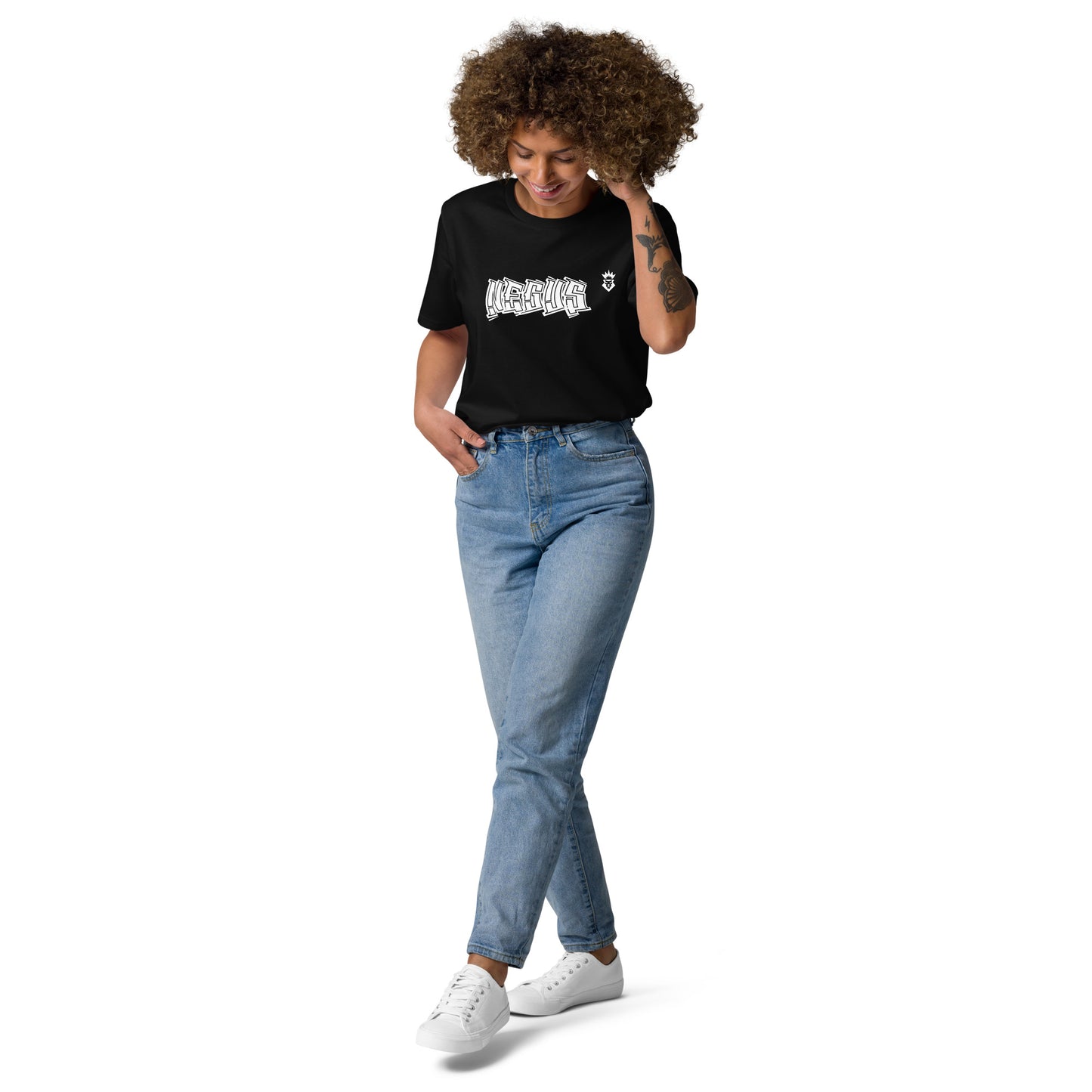 NEGUS Grafitti Dames T-shirt [zwart]