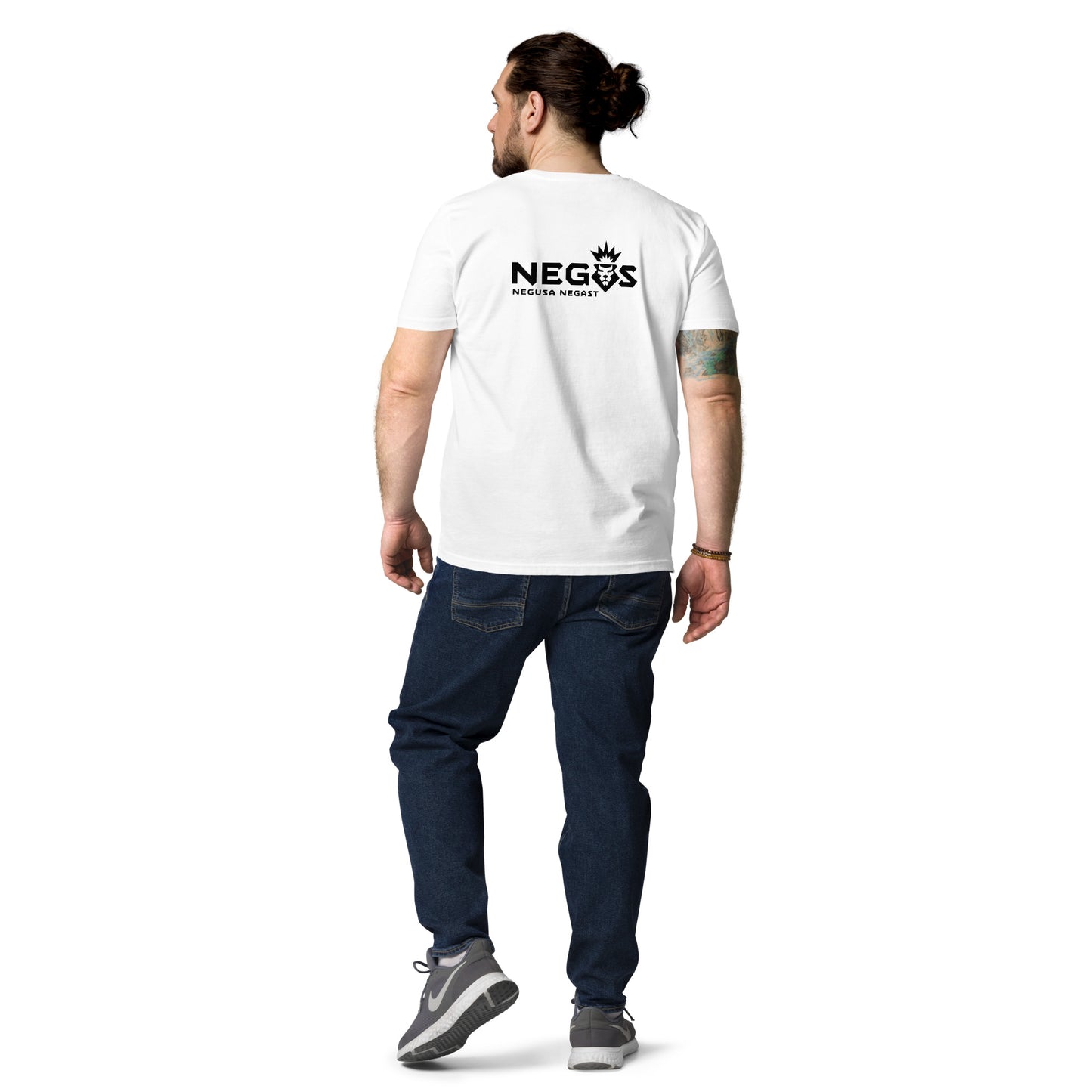 NEGUS Clean Logo Mens T-shirt [white]