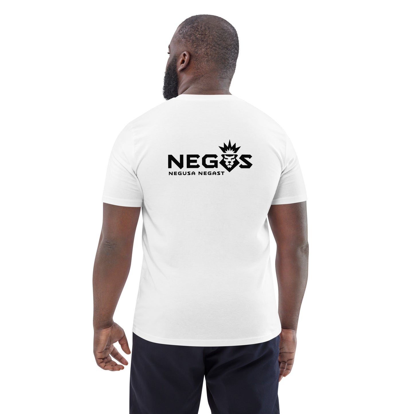 NEGUS Grafitti Heren T-shirt [wit]